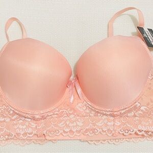 ANGELINA  Soft Light Lift Push-up Bra Lace 38B THigh Quality"Popular Choice